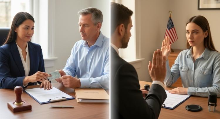 Acknowledgment vs. Jurat Which Notary Form Do You Need for a USA Invitation Letter