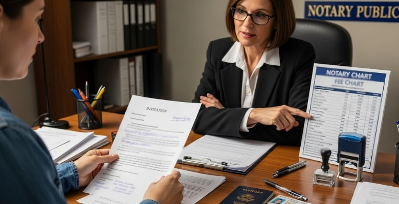 Mistakes That Can Increase the Cost of Notarizing Your Invitation Letter