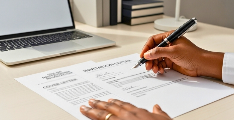 Simple Cover Letter and Invitation Letter Samples that You Can Adapt Safely