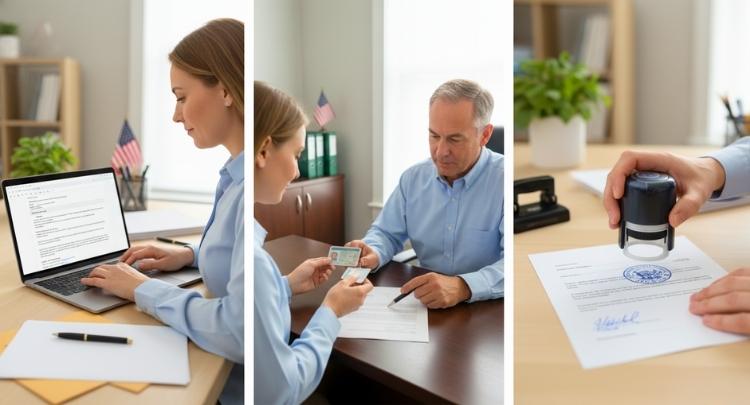 Step-by-Step How to Notarize an Invitation Letter in the USA