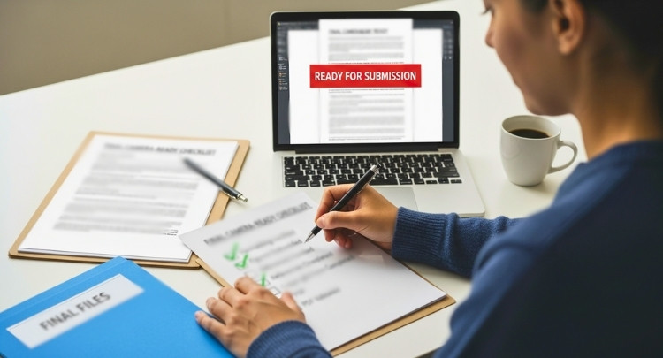 Final Checklist and Submission Advice for a Stress Free Camera Ready Preparation