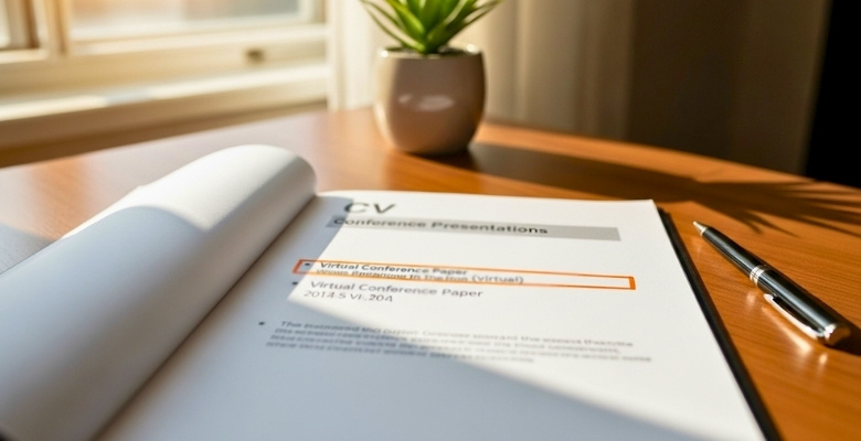 How Do I List a Conference Paper From a Virtual Event?