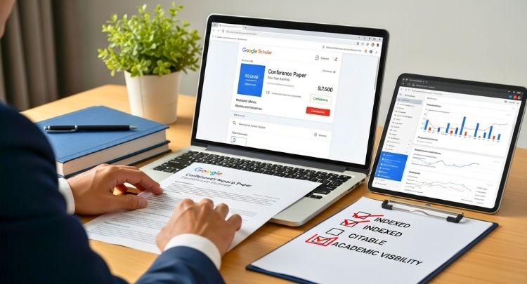 How Google Scholar Indexes Conference Papers