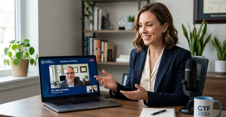 How to Introduce Session Chair in a Virtual Conference