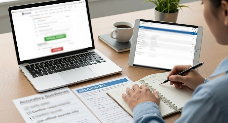 Important Accuracy and Official Sources to Check Before You Apply