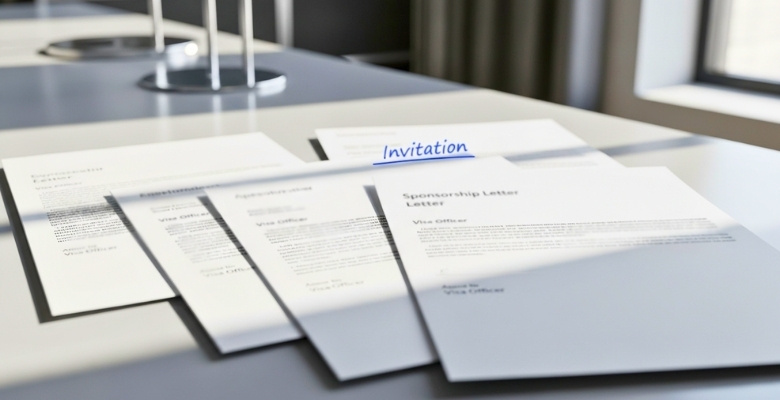 Types of Short Invitation Letters and Letters of Sponsorship Written to a Visa Officer