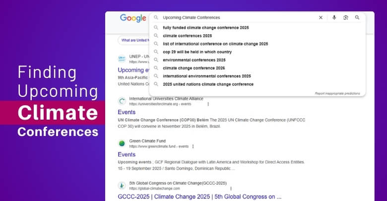 Tips for Finding Upcoming Climate Conferences and Their Prices
