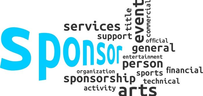 Different Types of Sponsors at a Conference