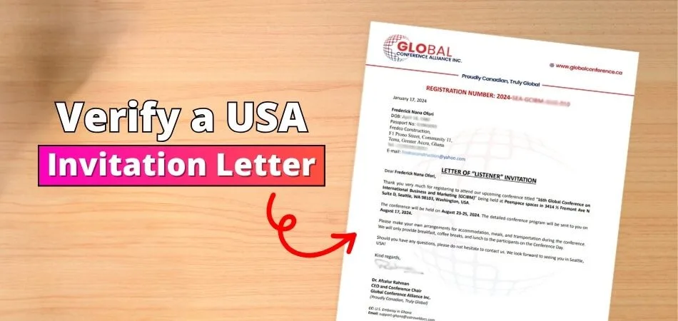 How Do I Verify a USA Invitation Letter