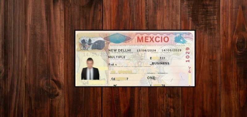 Mexico Visa Fees for Indian