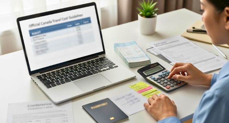 How Much Money Should You Show for a Canada Conference Trip