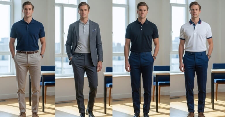 How to Style a Polo Shirt for a Formal Conference Look