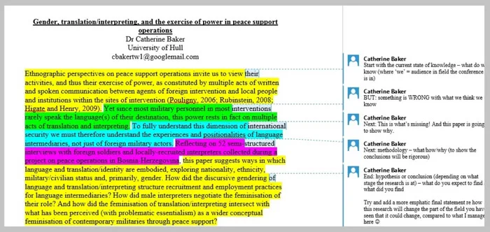 Quick Overview of Conference Abstract