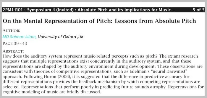 Quick Overview of Paper Abstract