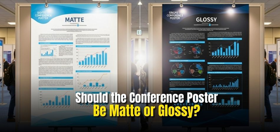 Should the Conference Poster Be Matte or Glossy