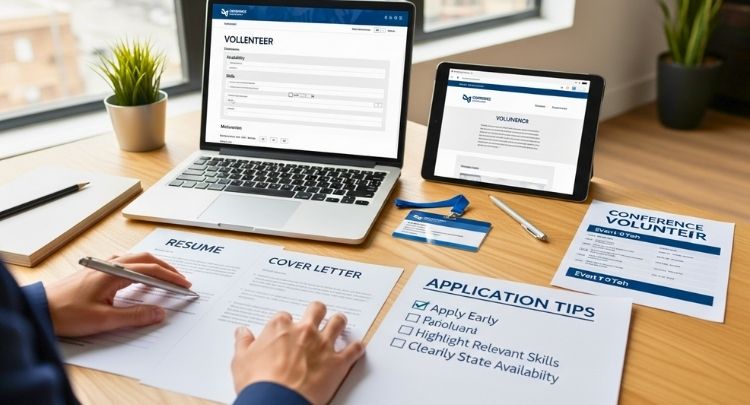 Tips for Applying as a Conference Volunteer
