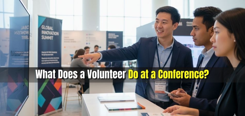 What Does a Volunteer Do at a Conference