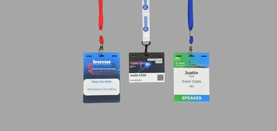 What Size Are Conference Badges