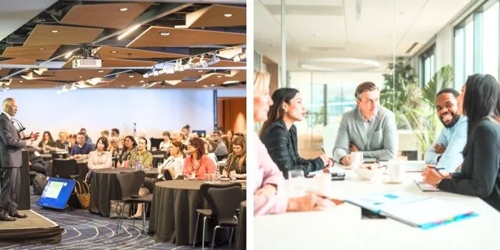 The Difference Between a Meeting and A Conference