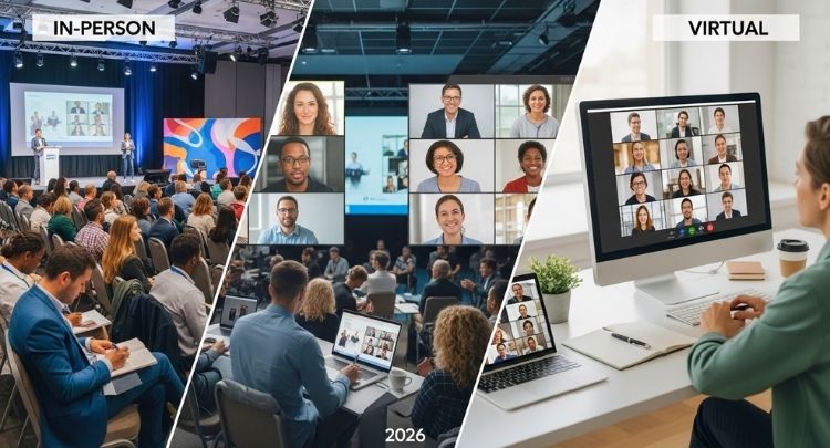 Types of Career Conferences in 2026. In-Person, Virtual, and Hybrid
