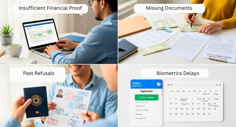 Common Reasons Canada Visitor Visas Get Delayed