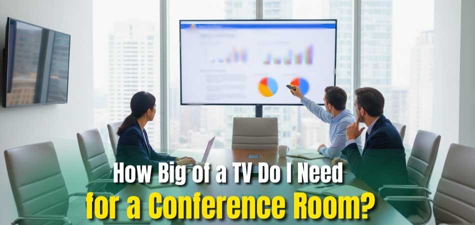 How Big of a TV Do I Need for a Conference Room