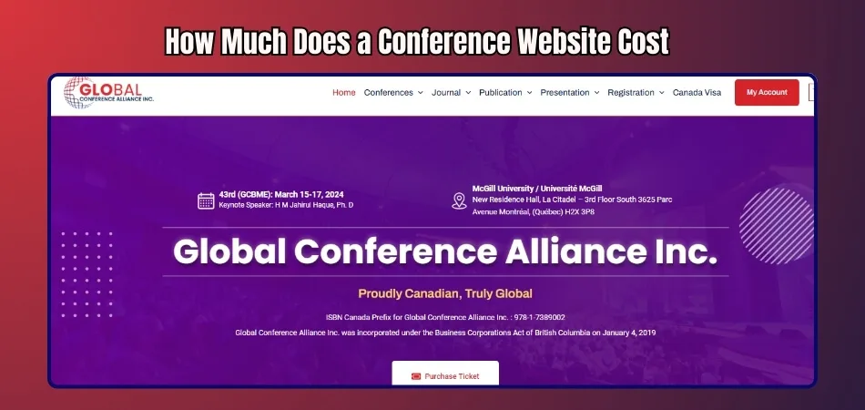 How Much Does a Conference Website Cost