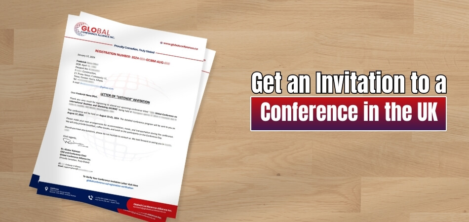 How to Get an Invitation to a Conference in the UK