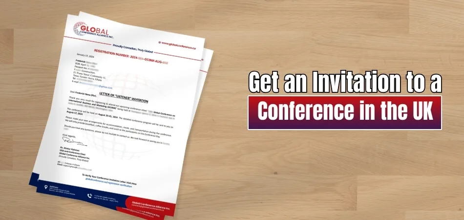 How to Get an Invitation to a Conference in the UK