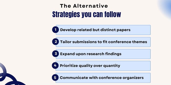 The Alternative Strategies you can follow