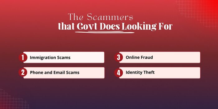 The Scammers that Govt Does Looking For