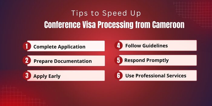 Tips to Speed Up Conference Visa Processing from Cameroon