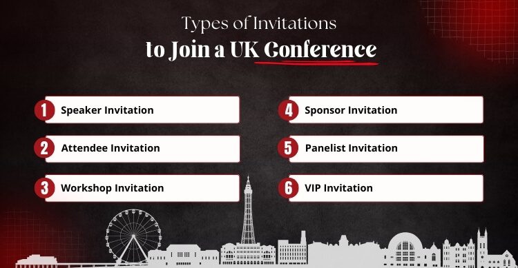Types of Invitations You Can Get to Join a Conference in the UK