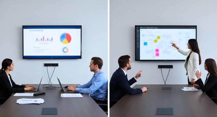 When Is an Interactive Display a Better Choice Than a TV