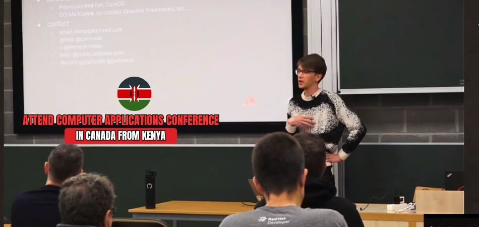 How to Attend Software Engineering and Computer Applications Conference in Canada from KenyaHow to Attend Software Engineering and Computer Applications Conference in Canada from Kenya