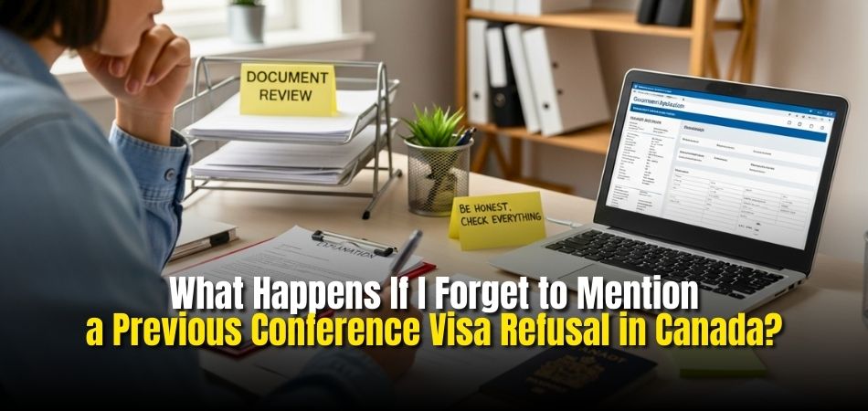 What Happens If I Forget to Mention a Previous Conference Visa Refusal in Canada