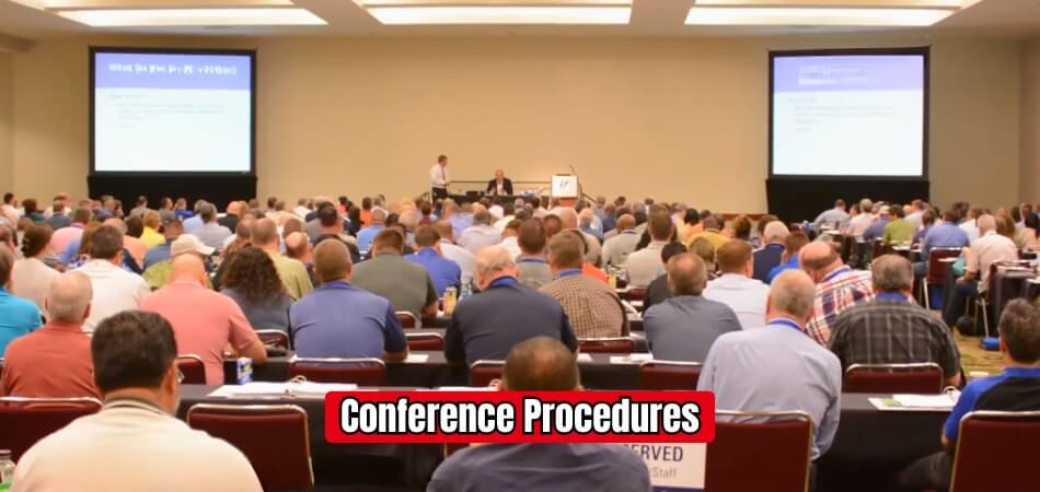 What is Conference Procedures