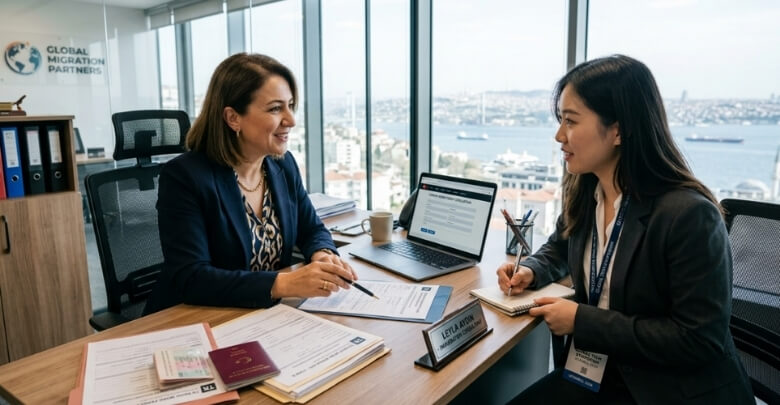 Who Can Change a Conference Visa to a Work Permit in Turkey