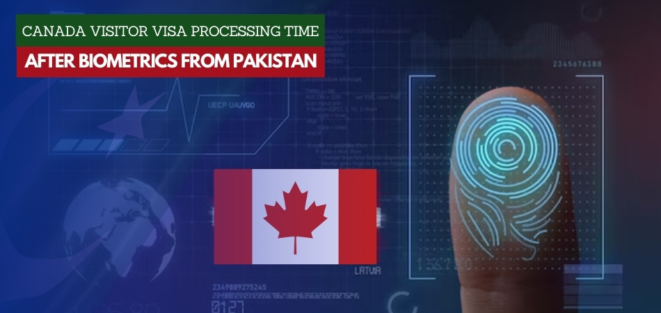 Canada Visitor Visa Processing Time After Biometrics From Pakistan