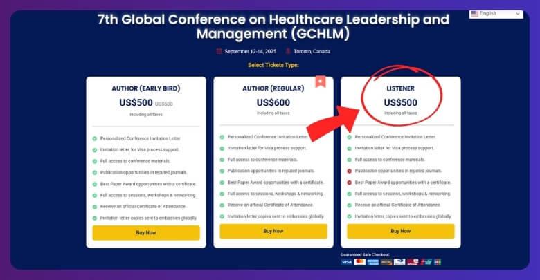 How to Register for an International Conference