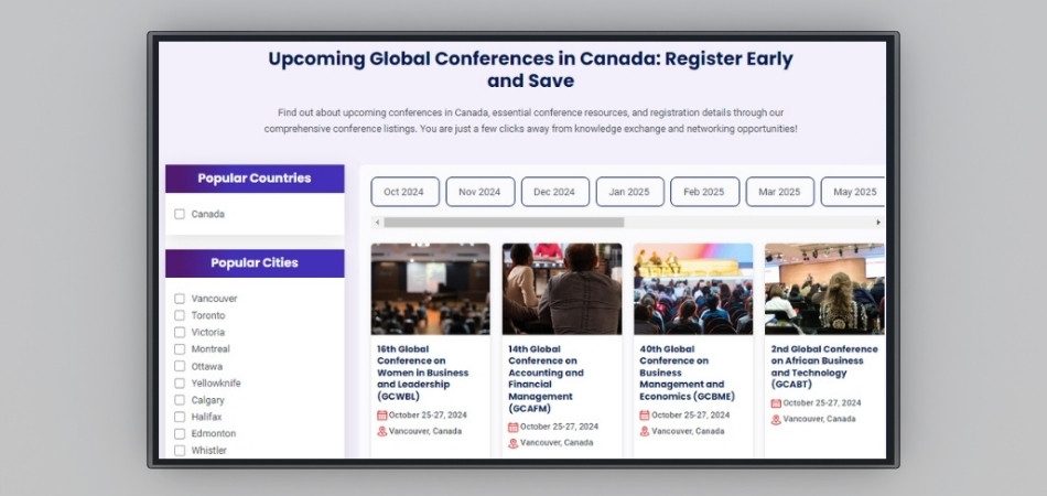 How to Search for Upcoming Conferences