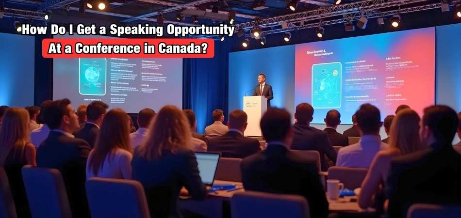 How Do I Get a Speaking Opportunity at a Conference in Canada