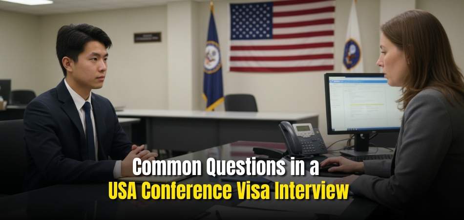 Common Questions in a USA Conference Visa Interview