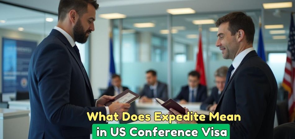 What Does Expedite Mean in US Conference Visa