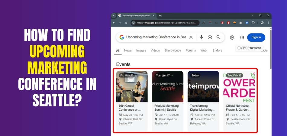 How to Find Upcoming Marketing Conference in Seattle