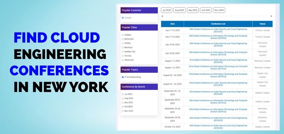 How to Find Cloud Engineering Conferences in New York