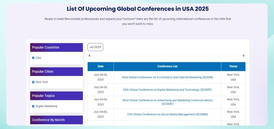 How to Find Social Media Management Conferences in New York