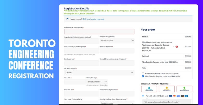 Top Tips for a Hassle-Free Toronto Engineering Conference Registration