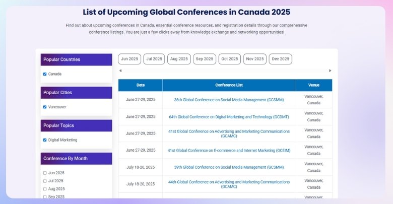 What are the Best Social Media Conferences in Vancouver
