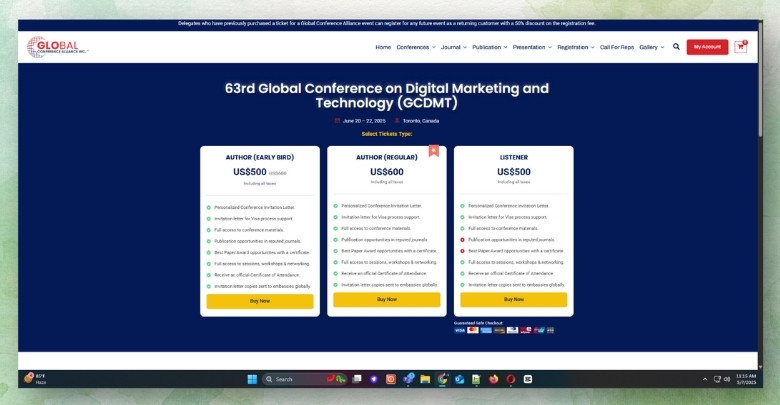What is Included in a Toronto Advertising Conference Registration Package